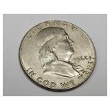 1962 Silver Franklin Half Dollar