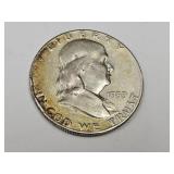 1953 Silver Franklin Half Dollar