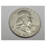 1963 Silver Franklin Half Dollar