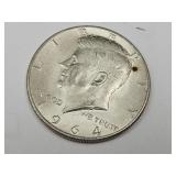 1964 Silver Kenndy Half Dollar