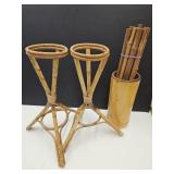 Bamboo Lot Up to 17" H