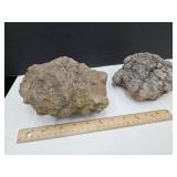 Up to 7" Wide Geode Rocks