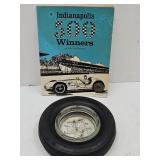 Indy 500 Winners VTG Book & Ashtrays