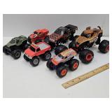 4"x4" Monster Trucks UP to 7.5"l