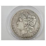 1890 S Silver Morgan Dollar Coin