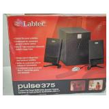 NIB Labtec 3 Piece Speaker System