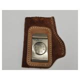 Bianchi Gun Leather Suede Revolver Holster