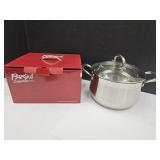 NIB Parini Signature Series Dutch Oven W Lid 7Qt