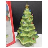 Nostalgic Chistmas Tree w Box  15" h