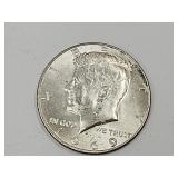 1969 Kennedy Half Dollar Coin
