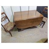 Duncan Phife Drop Leaf  Table & 2 Chairs