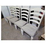 Set of 4 Padded Chairs