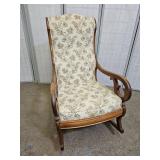 Antique Statesville? High Back Rocking Chair