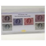 Complete Set 1943 Adolph Birthday Stamps MNH