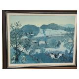 GRANDMA MOSES HOOSICK RIVER SUMMER Print