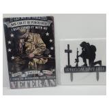 New Military Metal Signs See Sizes
