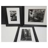 Set of 3 Black & White Photographs Signed Spear