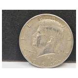 1964 Silver Kenndy Half Dollar