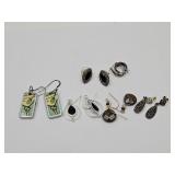 Costume Earring Lot & 1 pr. 925 Earrings