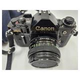 Canon Camera A-1 546096 w Case