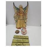 Happy Birthday Musical, Angel, Trinket Box +