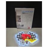 New Mr. Horsepower LED Sign 12" x 8"