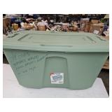 32 QT Green Storage Tote