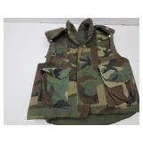 Camo Body Armor  Vest SZ MED