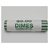 Full Roll ($5) New 2026 Dime Coins