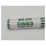 Full Roll ($5) New  2026 Dime Coins