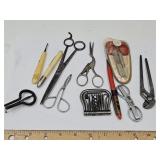 VTG Scissors, Girly Pin, Tools,+