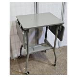 VTG USA Metal Folding Cart w Wheels