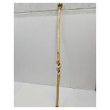 43" H Walking Stick with Brass Knob