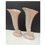 2 Artistic Potteries Los Angeles CA. 9" H