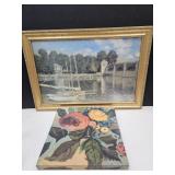 2 Wall Pictures Up to 29"w