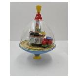 Dome Spinning Top 2 Train Push Top