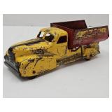 Marx 1930s Gravel Dump Truck 9" L