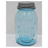 #13 Mason Ball Jar w Zinc Lid