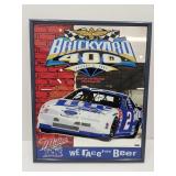NASCAR Brickyard 400 1997 Sign 18x22
