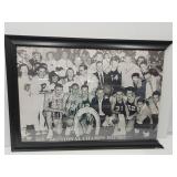 1957-58 Parker  Champs School Poster See Frame36"L