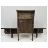 Advertising National Lumber Washboard & Shelf
