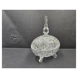 Beautiful Footed Candy Dish 11"H
