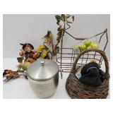 Metal Basket, Ice Bucket, Home Decor
