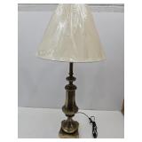 Antique Brass Finish Lamp 34"h