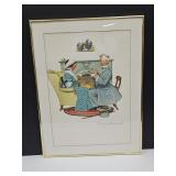 Norman Rockwell Framed Art 18"x24"