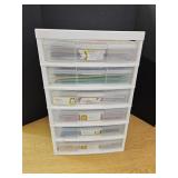 Organizer Full of Craft Supplies