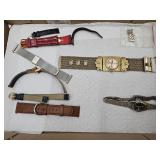 Untested Watches- Vendome, Seiko,& Watchbands