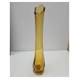 Amber Swung Vase 13"H