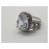 Cubic Zurconia Ring Sz 10