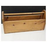 Wood Tote 25.5" Long